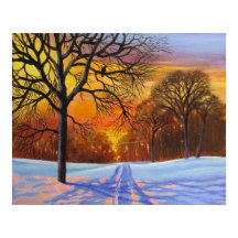 Winter Scape / Poster