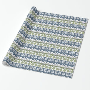 Winter-Schal-Geschenkpapier Geschenkpapier