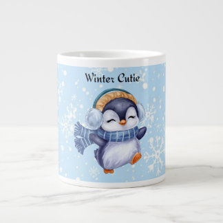 Winter Schatz | Süße Pinguin Winter Kaffeetasse Jumbo-Tasse