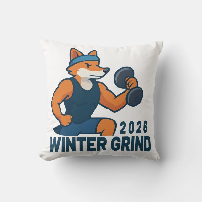 Winter-Schleif 2026 Kissen (Vorderseite)