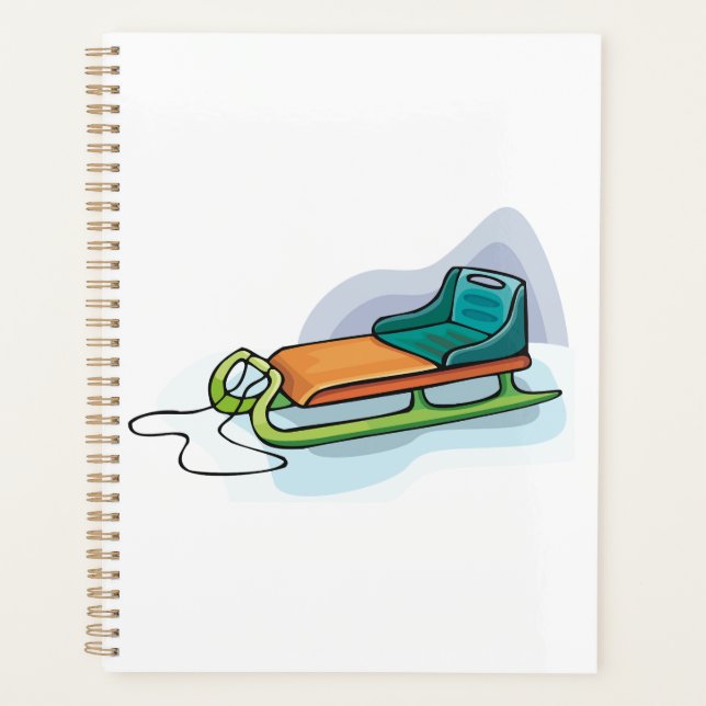 Winter-Schlitten-Spaß Snow Sledge Planer (Vorderseite)