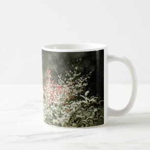 Winter-Schnee auf Beeren-Foto-Tasse Kaffeetasse