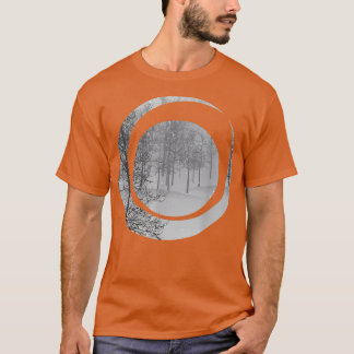 Winter, Schnee, Bäume, Weihnachten, Winterwunderla T-Shirt