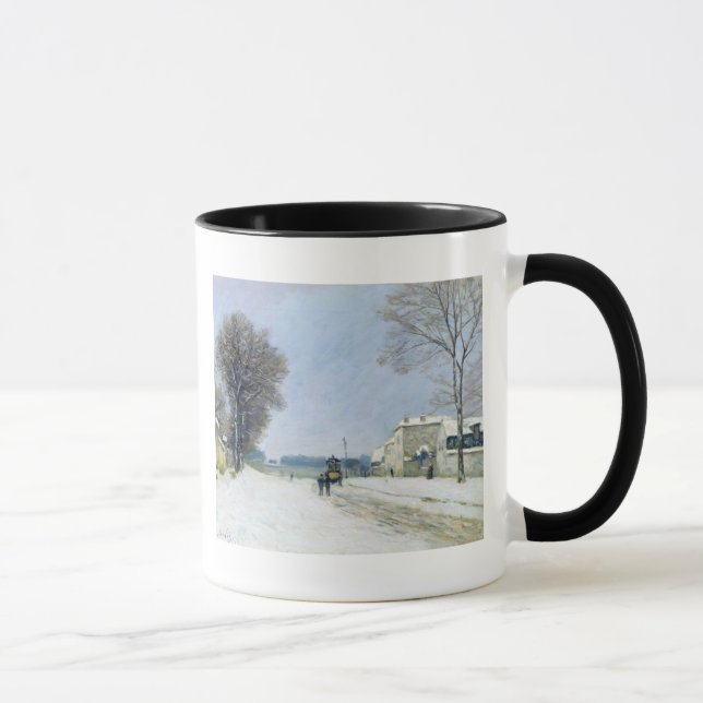 Winter, Schnee-Effekt, 1876 Tasse (Rechts)
