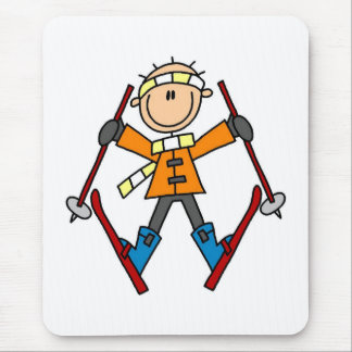 Winter-Schnee-Ski Mousepad
