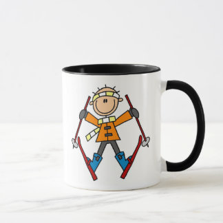 Winter-Schnee-Ski Tasse