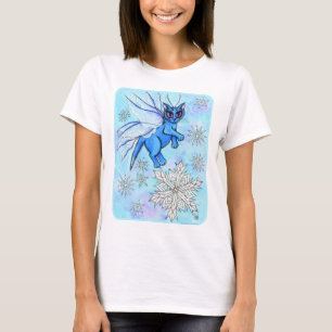 Winter-Schneeflocke-feenhaftes T-Shirt
