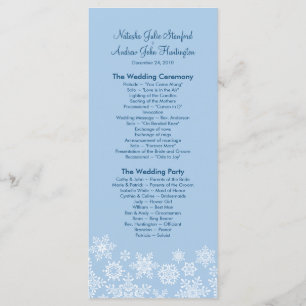 Winter-Schneeflocken, die Programm-Foto-Andenken Programm