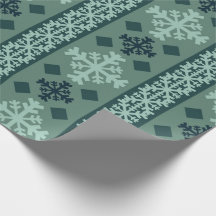 Winter-Schneeflocken-Nordic-Verpackungspapier