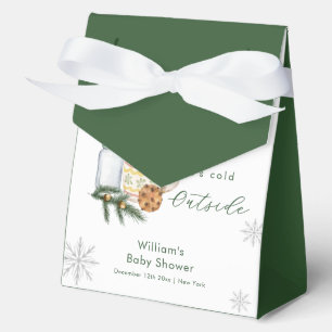 Winter-Schneeflocken-S'more-Cookie-Baby-Party  Geschenkschachtel