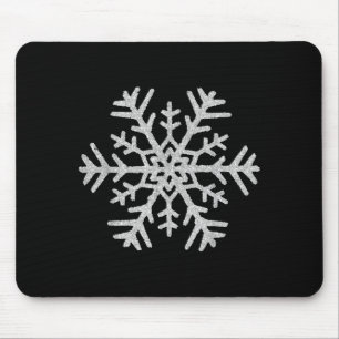 Winter-Schneeflocken-Weihnachten-Xmas-Kostüme Männ Mousepad