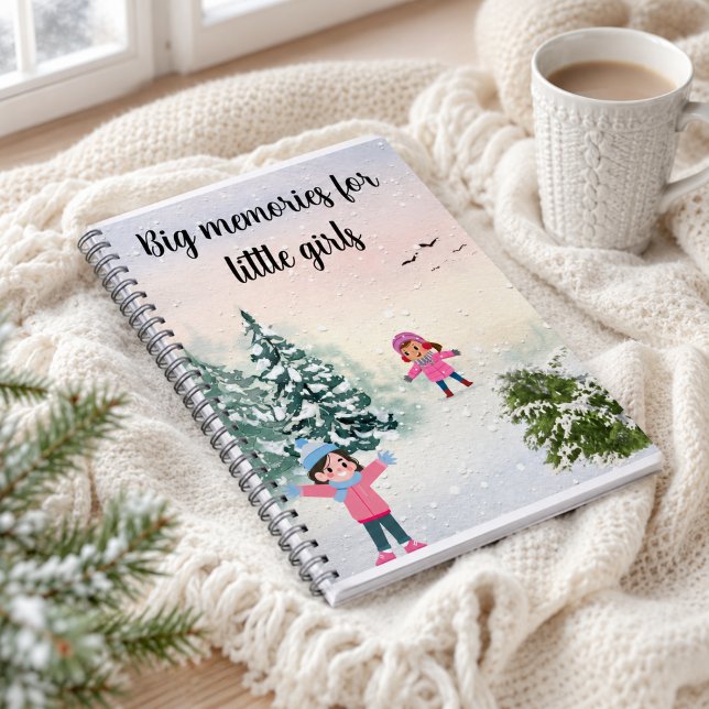 Winter-Schneetag-Notizbuch Notizblock (Von Creator hochgeladen)