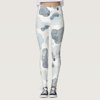 Winter Seamless Muster Camouflage Style Leggings