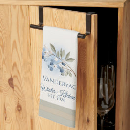 Winter Seasonal Geschirrtuch