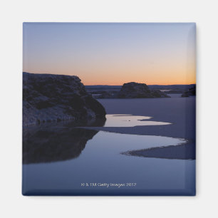 Winter, See Myvatn, Island Magnet