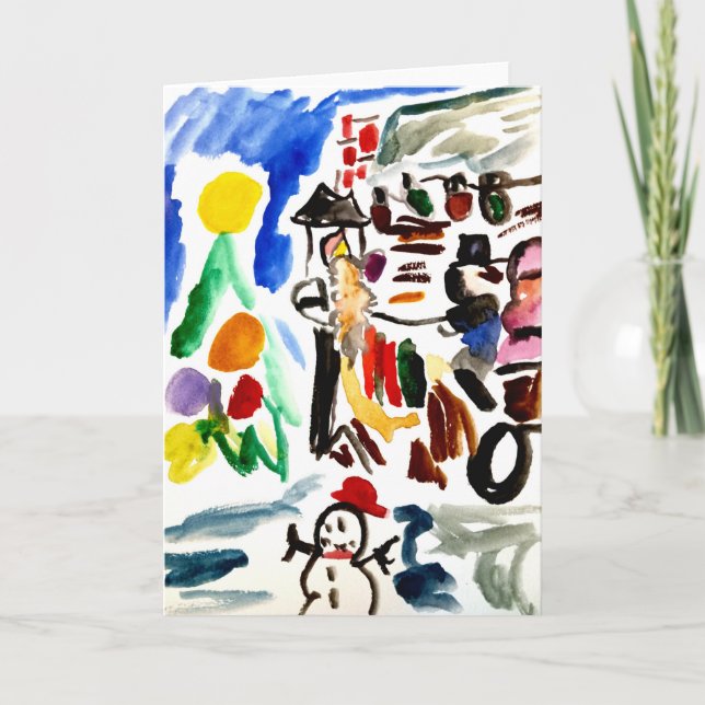 Winter set  karte (Vorderseite)