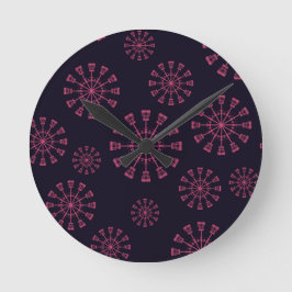 Winter Sky Acryl Wall Clock Runde Wanduhr