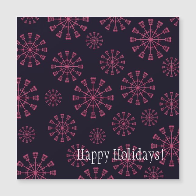 Winter Sky Magnetkarte (Vorderseite)