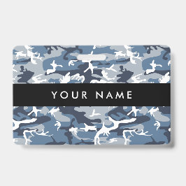 Winter Snow Blue Camouflage, Militär, Armee Ausweis