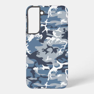 Winter Snow Blue Camouflage, Militär, Armee Samsung Galaxy Hülle