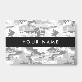 Winter Snow Gray Camouflage, Militär, Armee Ausweis