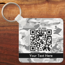 Winter Snow Gray Camouflage, Militär, Armee Schlüsselanhänger