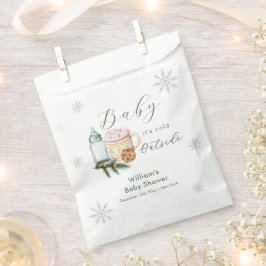 Winter Snowflake S'more Cookie Baby Shower Geschenktütchen
