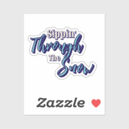 Winter Snowflakes  Aufkleber