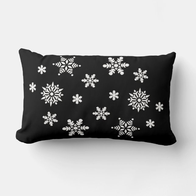 WINTER SNOWFLAKES LENDENKISSEN (Vorderseite)