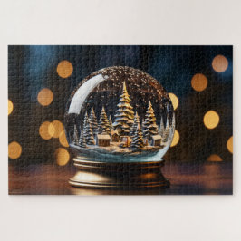 Winter Snowglobe Puzzle