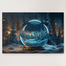 Winter Snowglobe Puzzle
