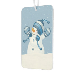 Winter Snowman Autolufterfrischer