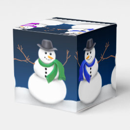 Winter Snowman Gastgeschenk Geschenkboxen Geschenkschachtel