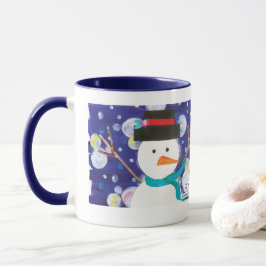 Winter Snowman Tasse