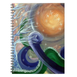 Winter Solstic Zeitschrift Notizblock