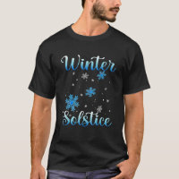 Winter Solstice Blue Snowflake Selig Weihnachten H