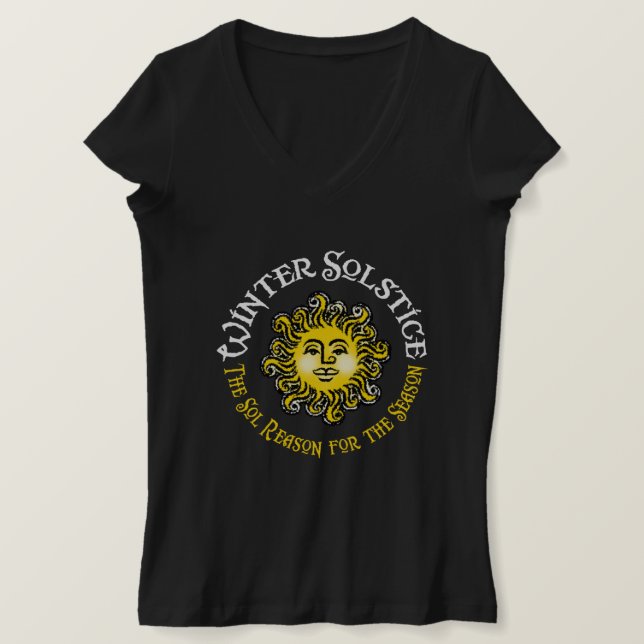 WINTER SOLSTICE - Der einzige Grund für die Saison T-Shirt (Design vorne)