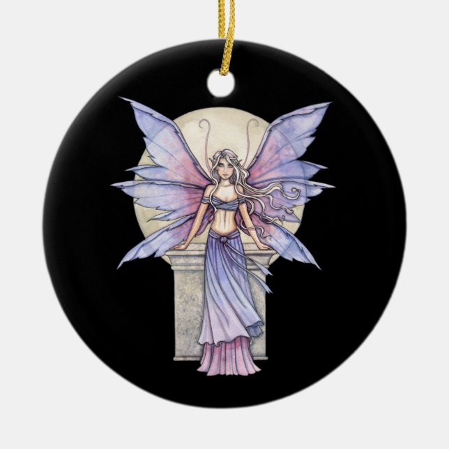 Winter Solstice Fairy Ornament von Molly Harrison (Vorne)