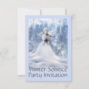 Winter Solstice-Party Einladung
