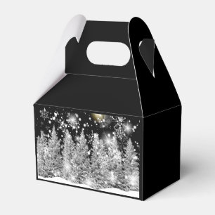 Winter Solstice Schneefall Geschenkschachtel