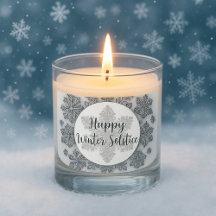 Winter Solstice Silver Snowflake