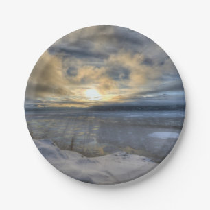 Winter Solstice Turnonce Arm Pappteller