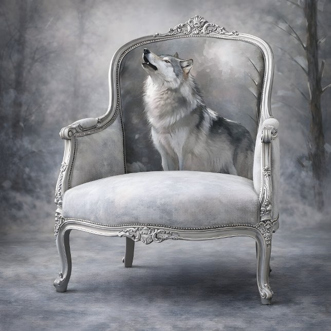 Winter Song Decoupage Seidenpapier (Winter Song Decoupage Tissue Paper Mockup)