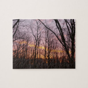 Winter Sonnenaufgang II Puzzle
