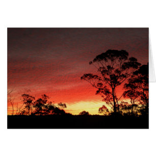 Winter-Sonnenuntergang