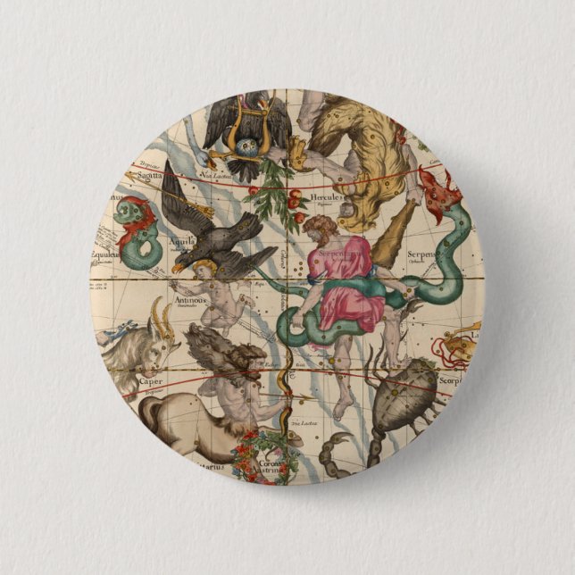 Winter-Sonnenwende Button (Vorderseite)