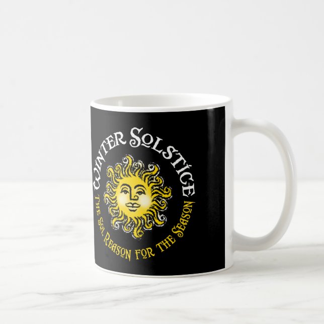 WINTER-SONNENWENDE - der Solenoid-Grund während Kaffeetasse (Rechts)