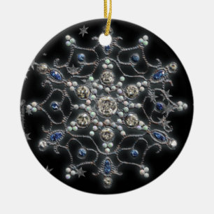 Winter-Sonnenwende Keramikornament