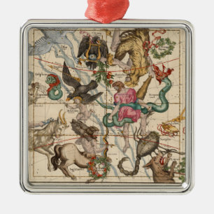 Winter-Sonnenwende Silbernes Ornament