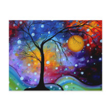 Winter Sparkle Circle of Life MADART Malerei